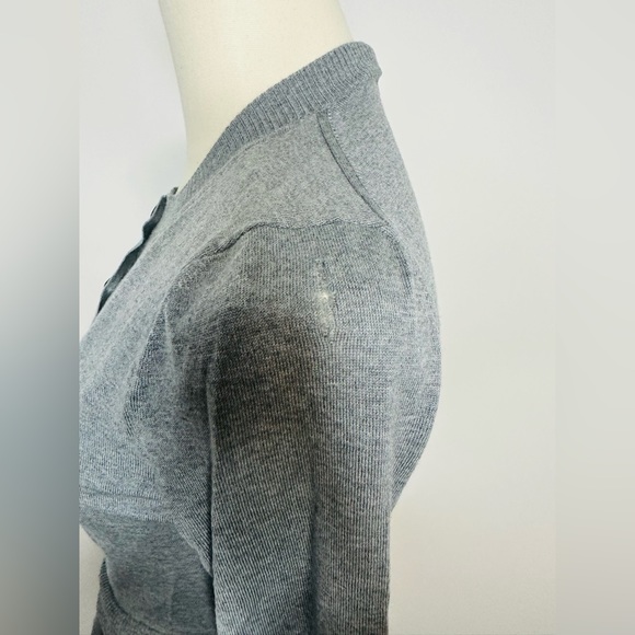 Alexander McQueen Peplum Knit Cardigan - Picture 10 of 12